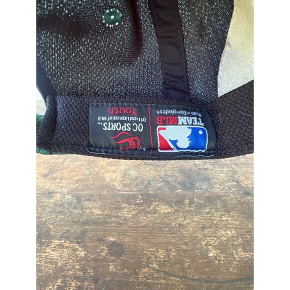 Oakland Athletics Green & Yellow Adjustable MLB Team Cap By OC Sports W3 - Picture 6 of 6